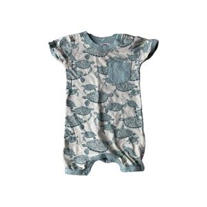 Cat & Dogma Unisex light green Romper size: 3-6 months